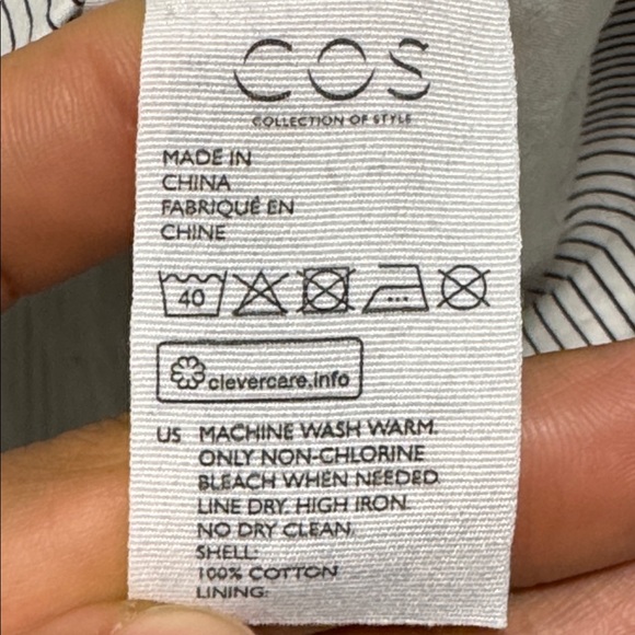 COS
Boxy Striped Jacket - Picture 15 of 16